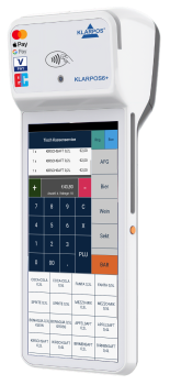 Klarpos6+ ( KASSE/EC-TERMINAL/BESTELLHANDY)